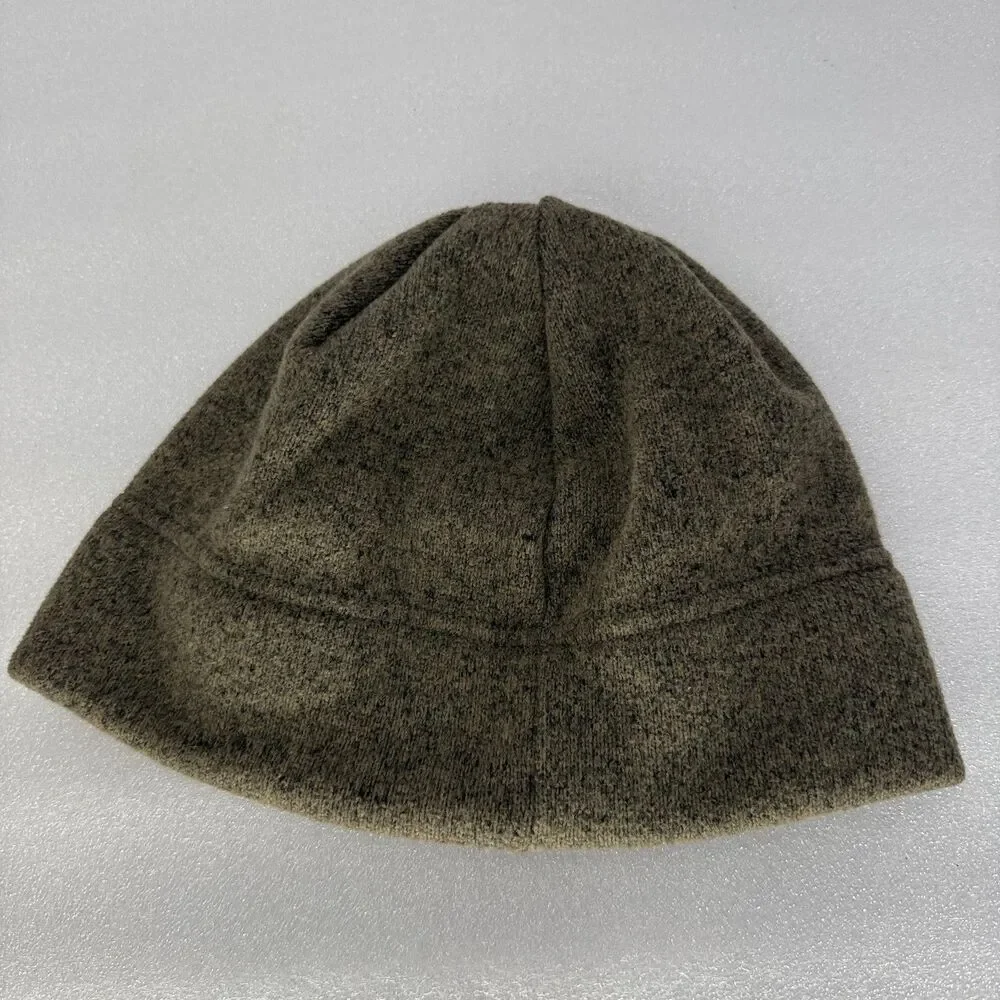 The North Face Beanie Hat Unisex One Size Gray Fleece Lined Outdoor Winter Cap